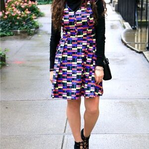 Kate Spade Saturday Multicolor Striped Dress